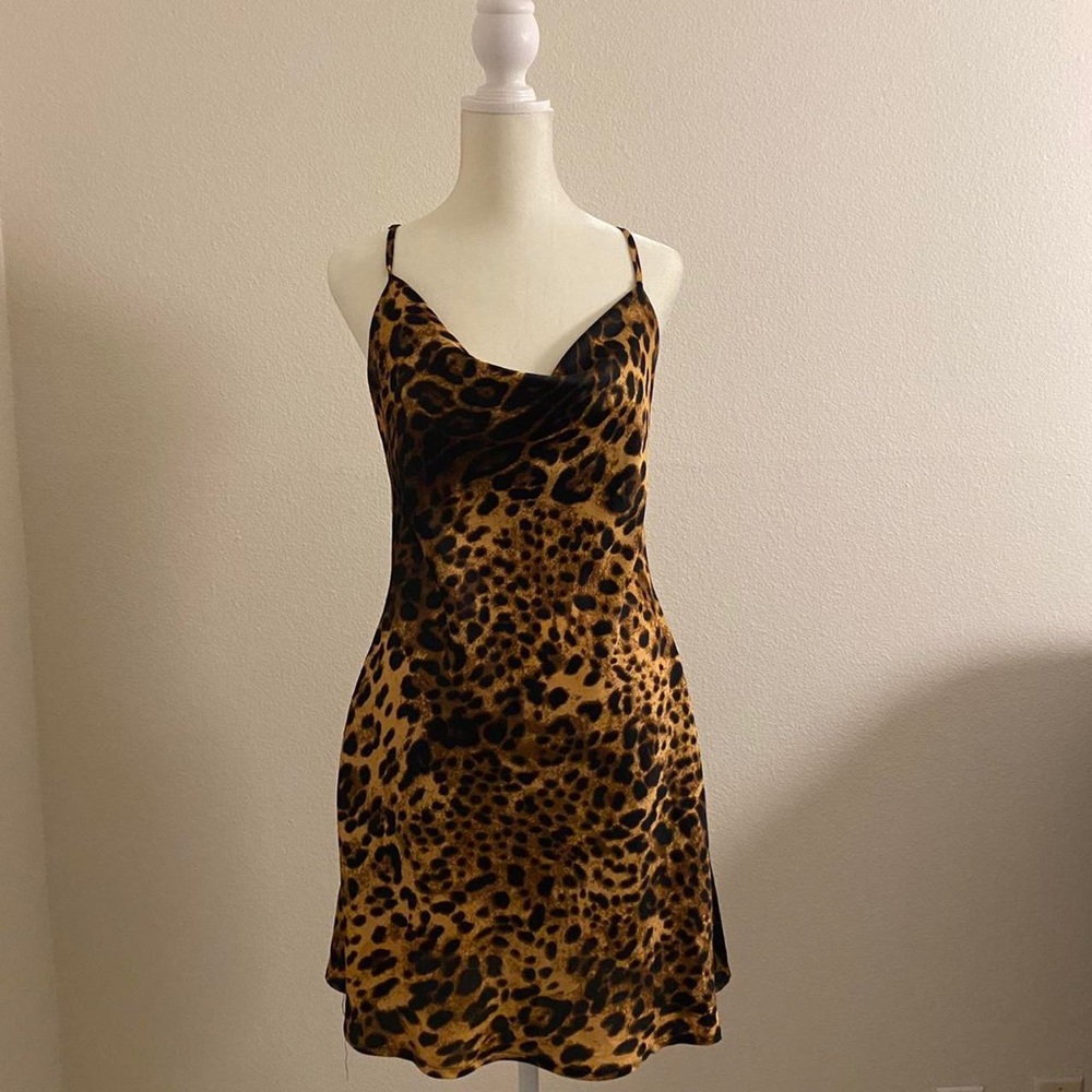 cheetah dress